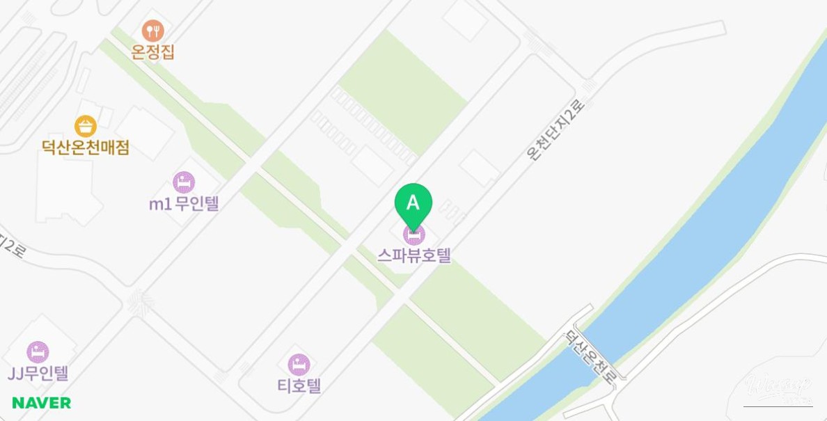 Basement restaurant entrance at Yesan Spa View Hotel