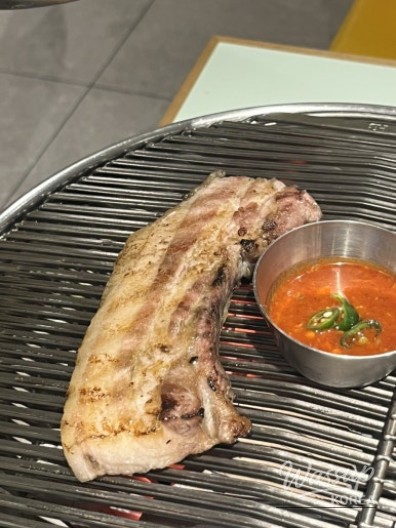Perfectly grilled pork