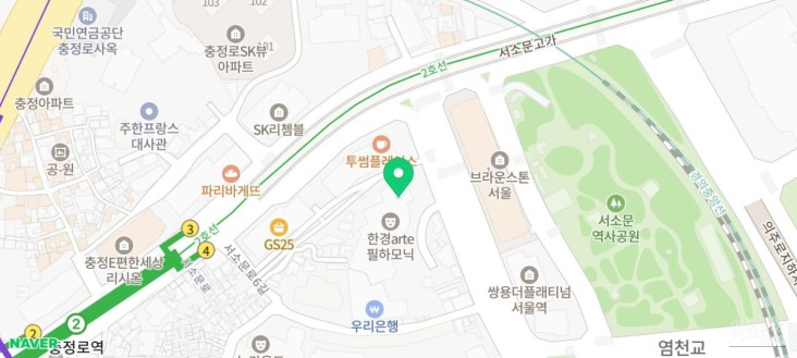 화려한 장면