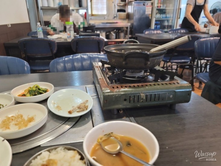 Hairtail and side dishes