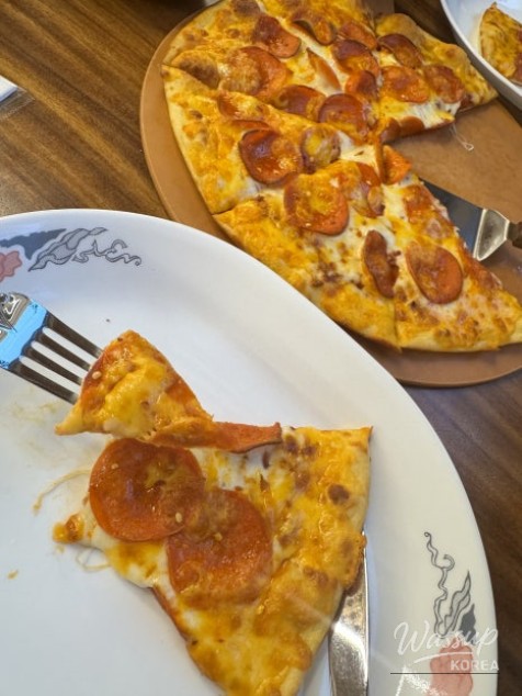 With garlic sauce