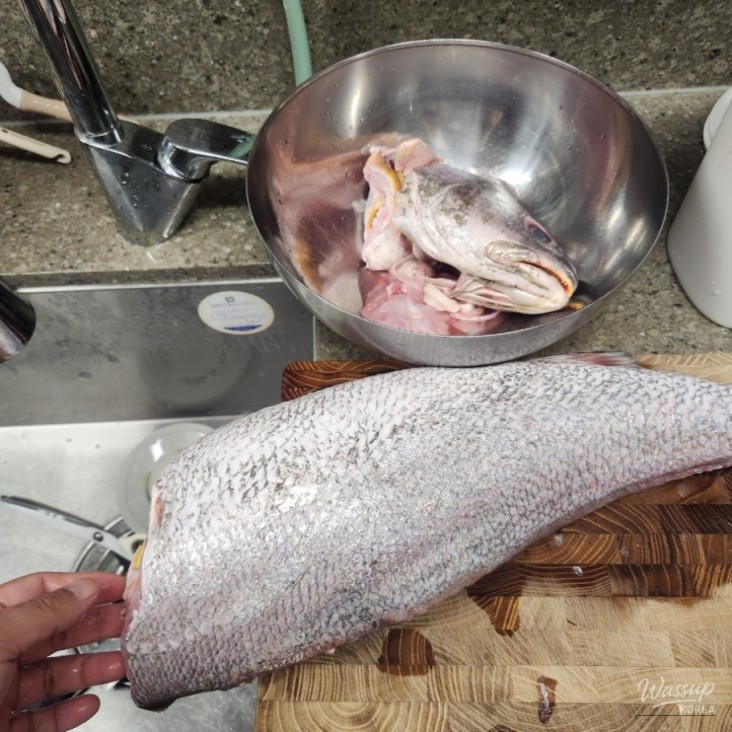 A bowl of nourishing croaker soup