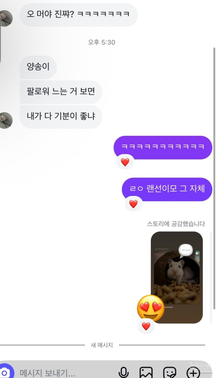 인상 깊은 모습