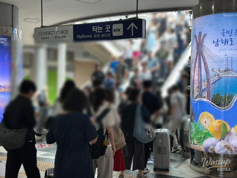 Quiet and comfortable interior of the AREX express train