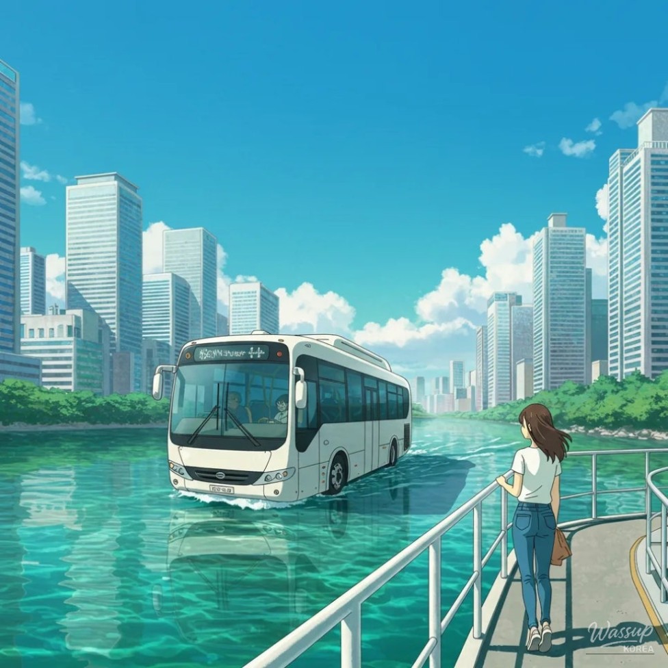 Overview of Han River Bus routes and ticket pricing information