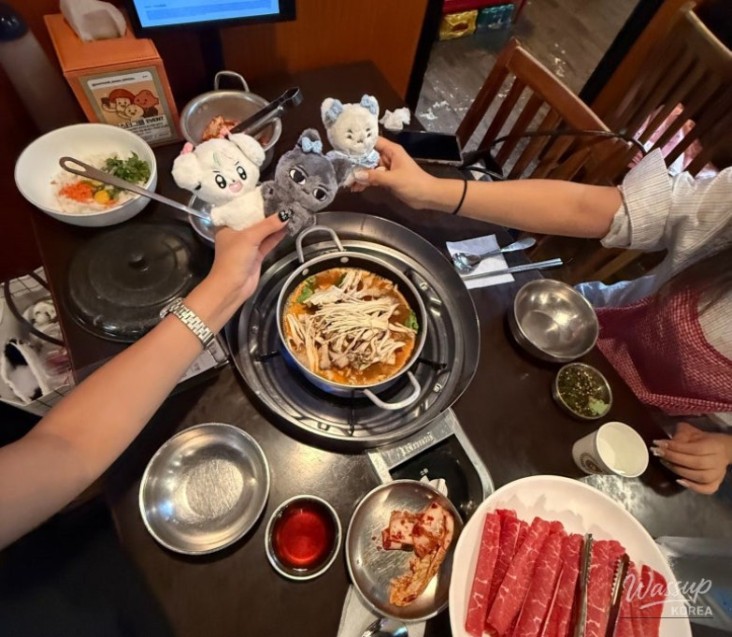 At the Cafe