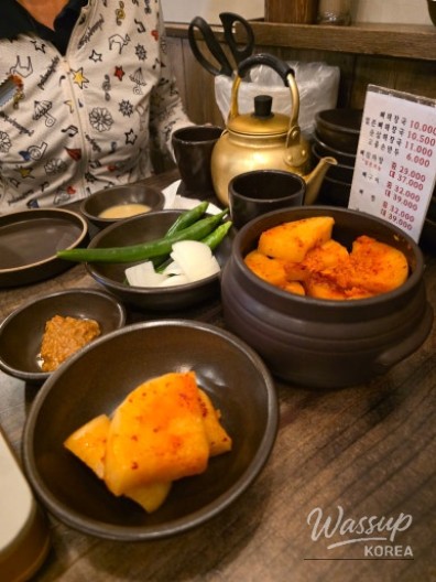 Gamja-tang and Noodles