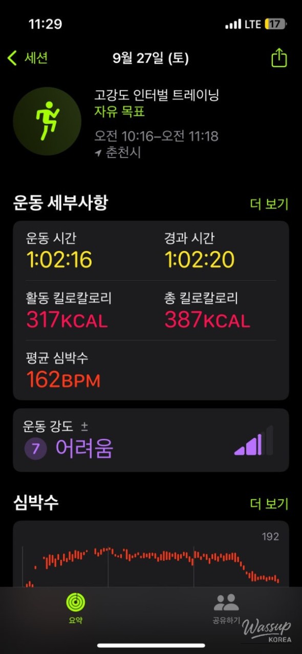 꿈같은 순간