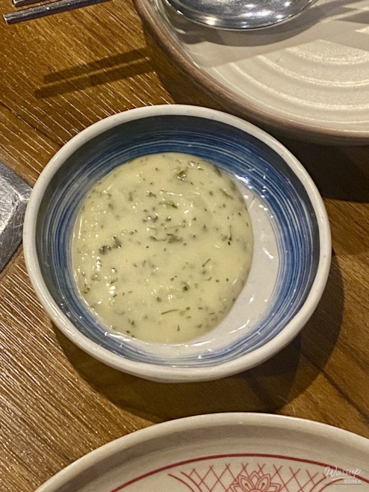Sauce absorbed