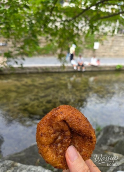 A Photo of Cheonggyecheon Stream