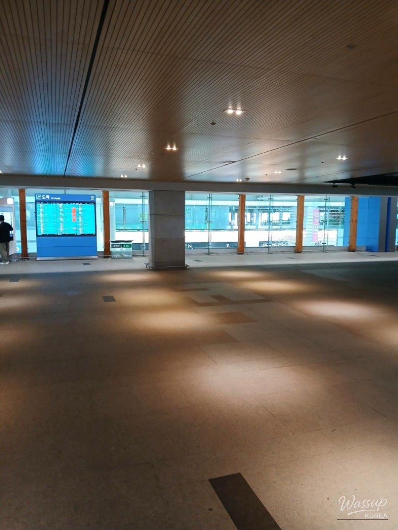 Using a private parking service at Incheon Airport before departure