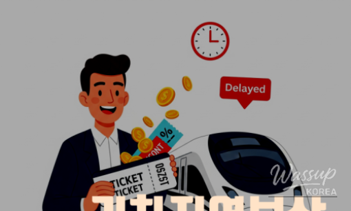 Calm travel moment after resolving a missed connection issue