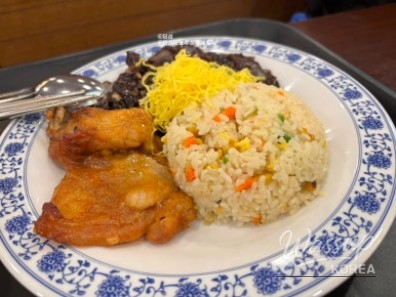 Traditional Chinese decor and lanterns inside China Moon