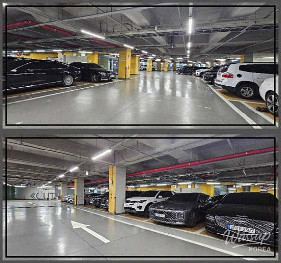 Plenty of available parking space at Gimpo Airport valet parking facility