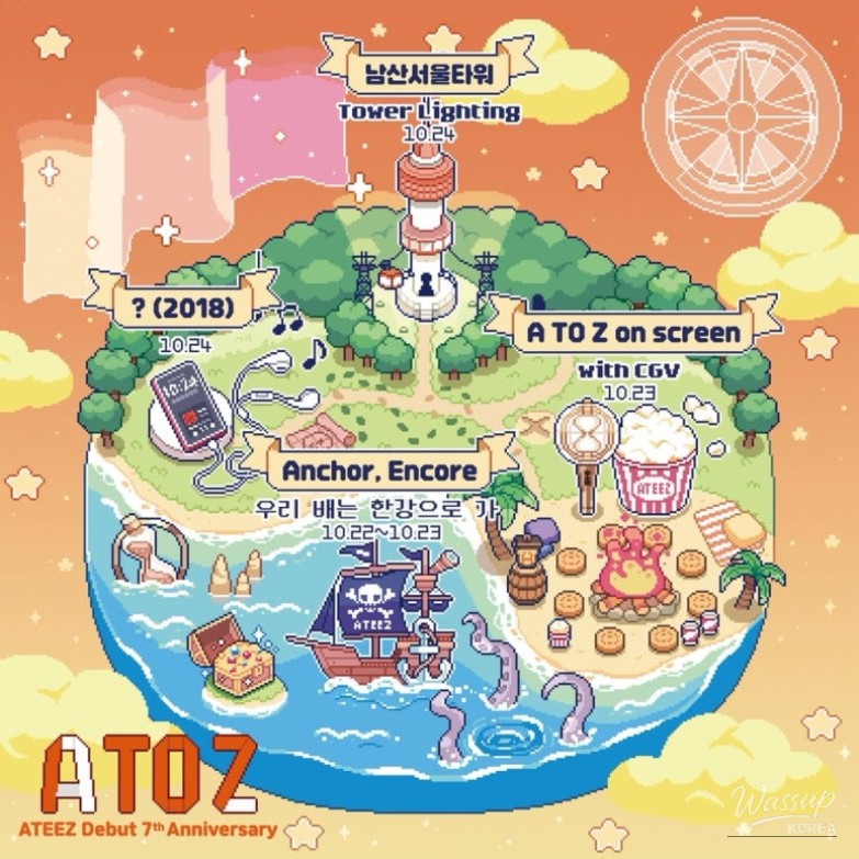 ateez anchor encore クルーズ 7th 7周年 ソンファ ateez anchor encore クルーズ 7th 7周年 ヨサン - メルカリ