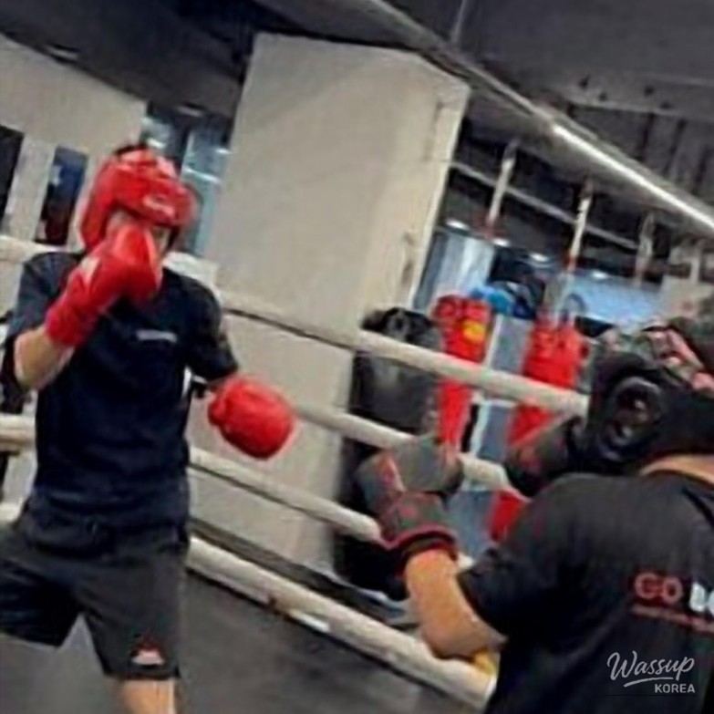 Spacious 120-pyeong boxing gym interior with modern equipment and natural light