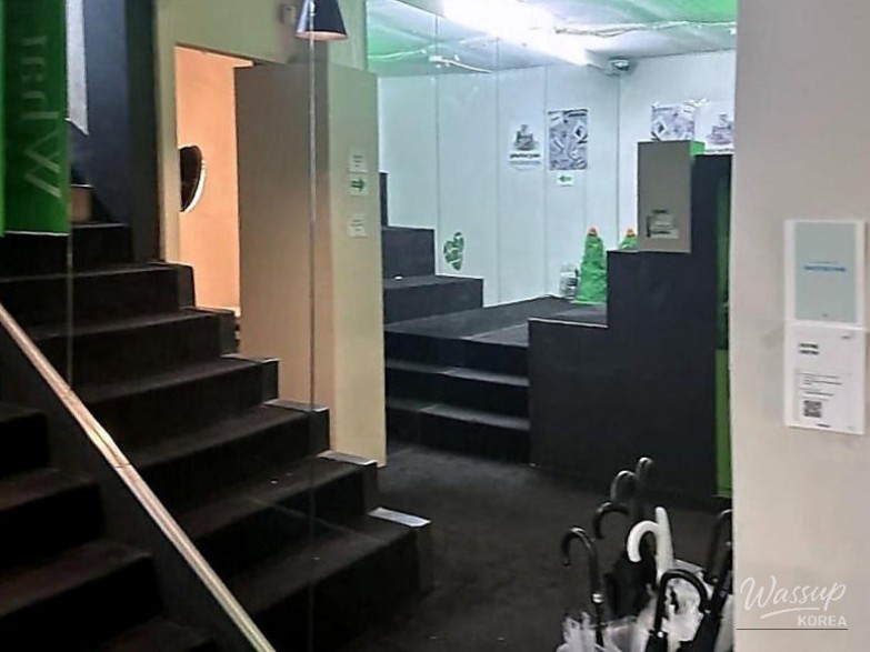 A professional setup for ID and profile photos with specialized lighting