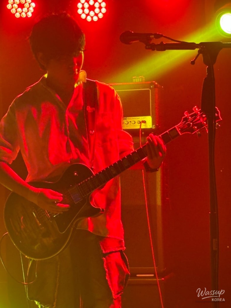 Dreamlike moment inside the professional recording booth