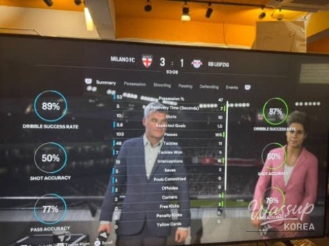 Happy moment captured during a casual outing with friends at a movie theater