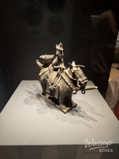 A celebratory moment during a sports broadcast