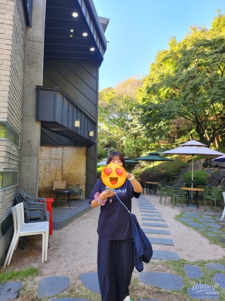 Peaceful landscape of the surrounding Bugaksan hiking trails