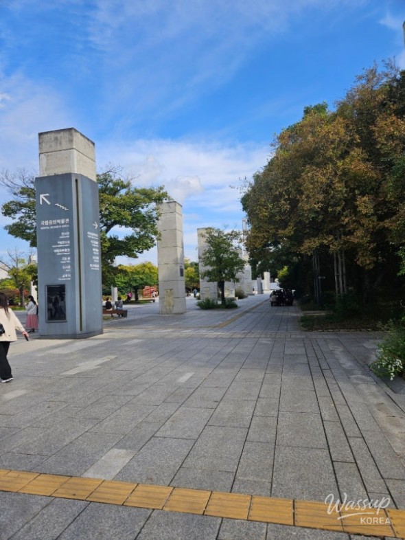 Precious memory of the detailed carvings on a stone monument