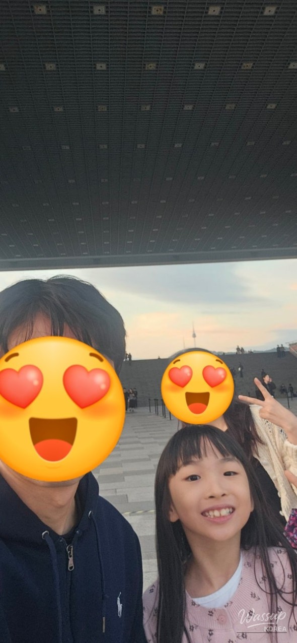 Hopeful tomorrow with a sunset view from the museum's open plaza