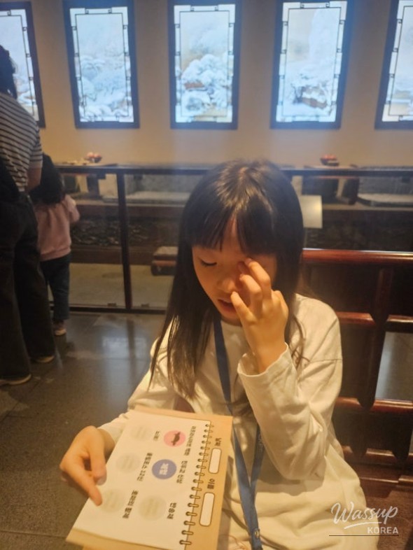 Fantastic scene of the museum's illuminated Pagoda at night
