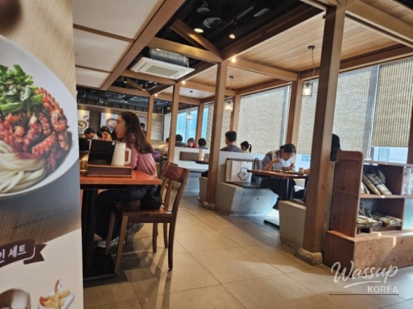 An enjoyable moment of a child interacting with a digital museum display