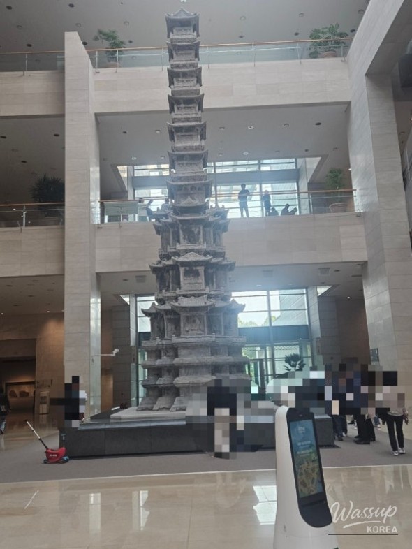 Dreamlike moment inside the historical map room with glowing lights