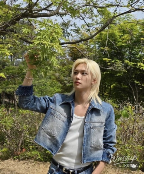 Editorial photo showcasing intense yet calm expression