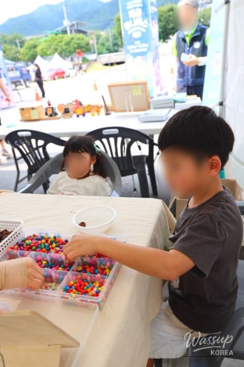 Close-up of freshly made street food available at the booths