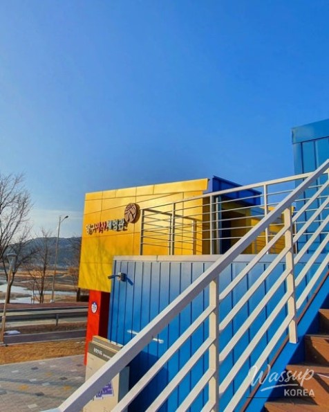 A refreshing bowl of Makguksu (buckwheat noodles), a regional favorite