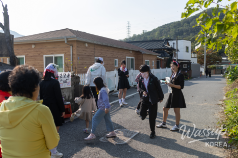 화려한 장면