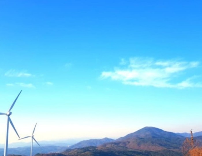 Discover the Scenic Gyeongju Wind Farm float