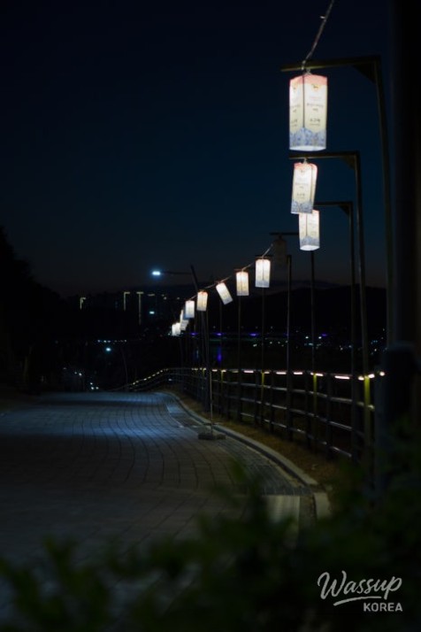 Exploring the Night Views of Jinju at Somangjinsan Lantern Theme Park_07