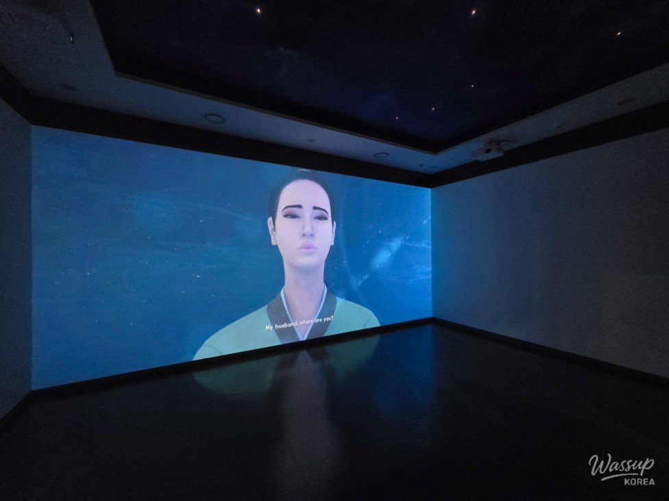 Totem poles symbolizing ancient rituals in the park