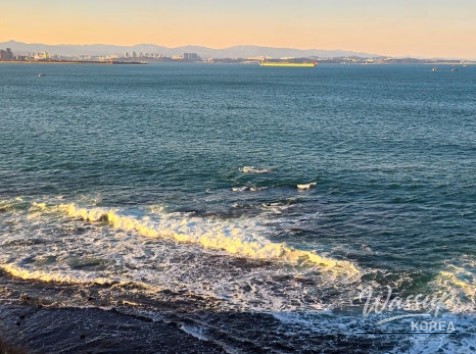 Ilwoldae Pavilion overlooking the East Sea at Yeonorang-Seonyeo Theme Park