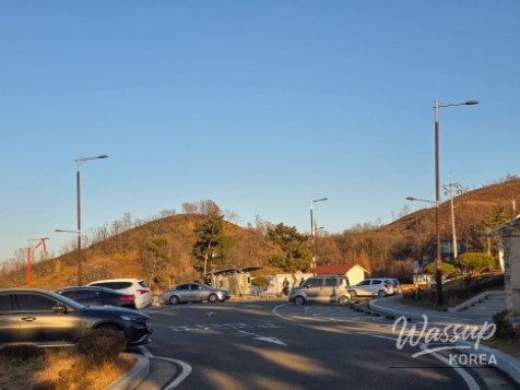 Coastal scenery surrounding Yeonorang-Seonyeo Theme Park in Pohang