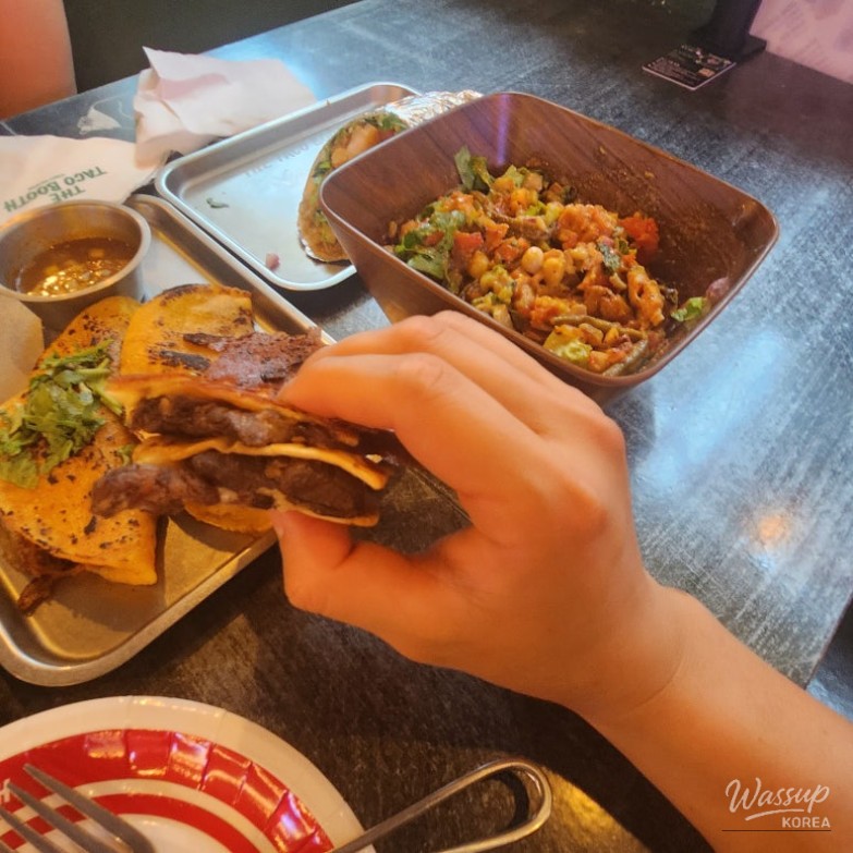 The Taco Booth Seongsu exterior vibe near Seongsu Station