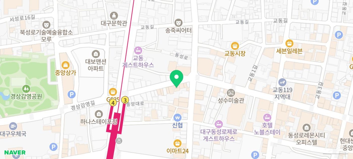 Cafe drinks and desserts served at 1507 Benefit Lounge Daegu