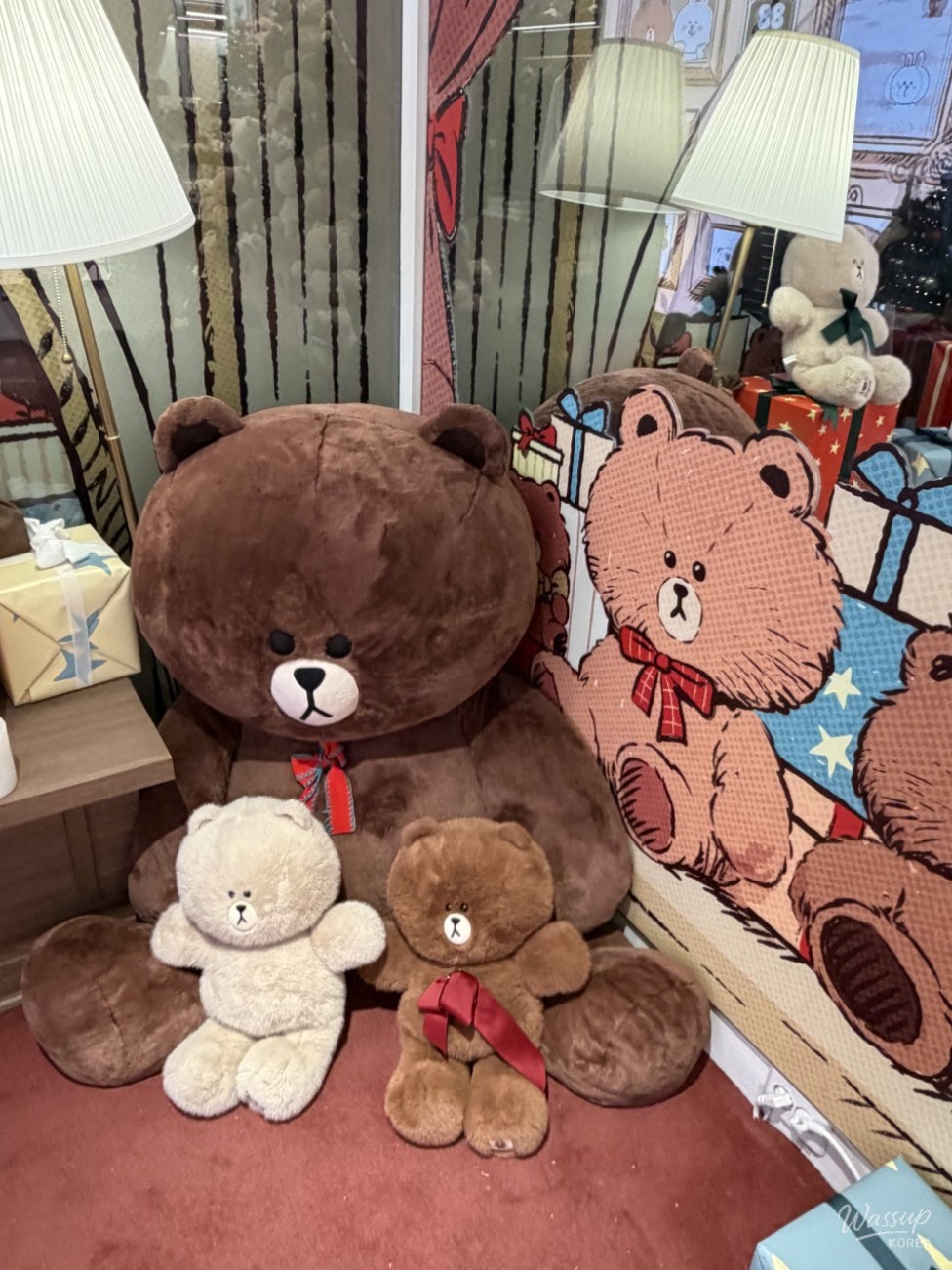 Character merchandise at LINE FRIENDS Square Myeongdong