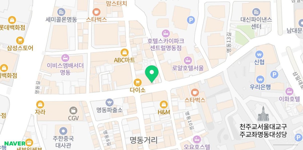 Entrance of LINE FRIENDS BROWN popup at LINE FRIENDS Square Myeongdong
