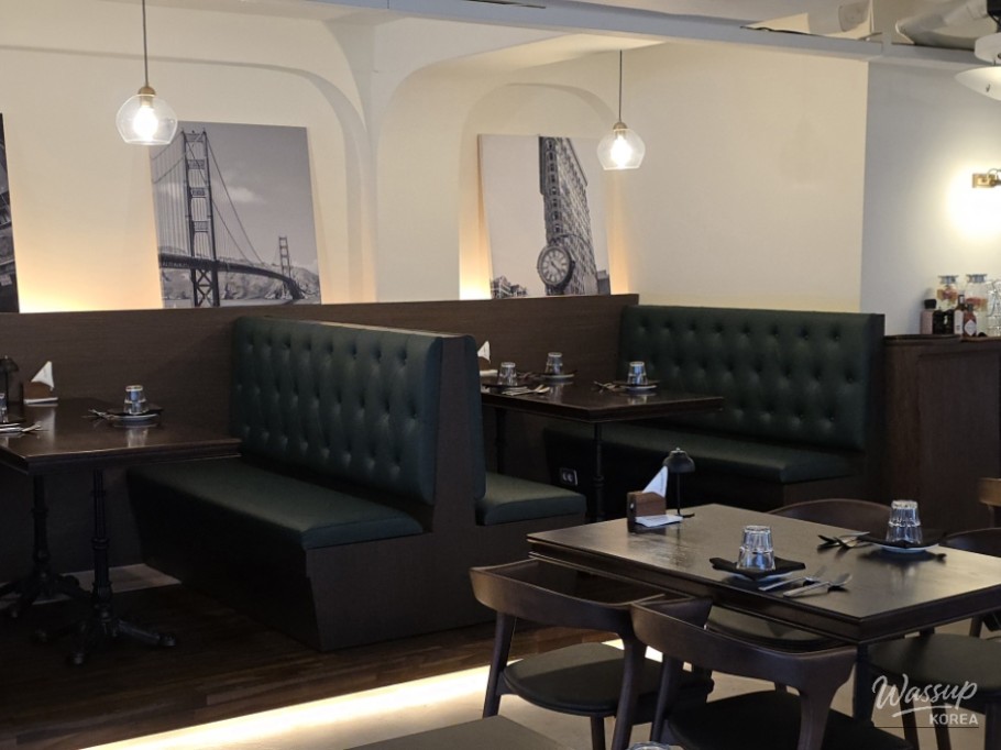 Dry-aged steak at The Corner House Apgujeong