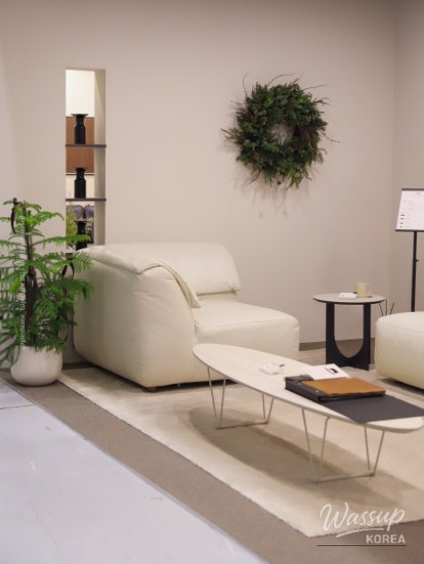 Plush FIABA sofa with soft curves and supportive structure