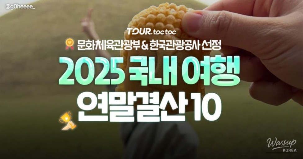 Representative visual of Korea Tourism Top 10 Stars for 2025