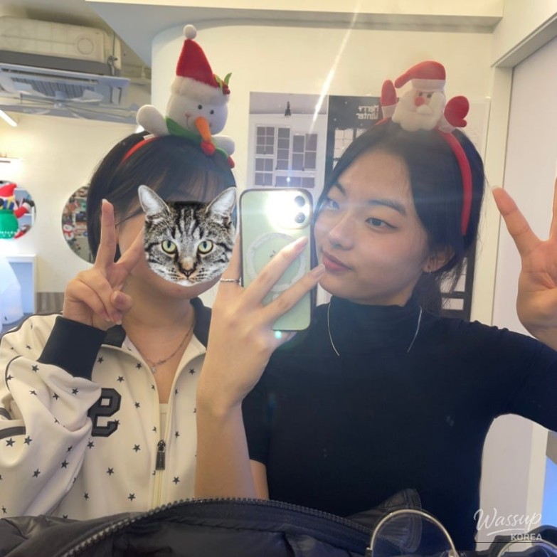 Flash photography capturing winter memories