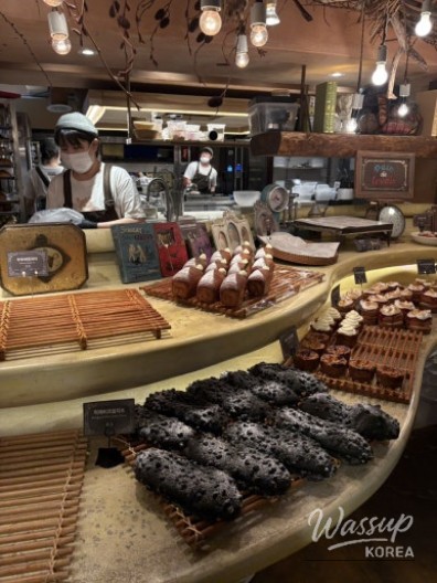 Window seating area with natural light inside the cafe