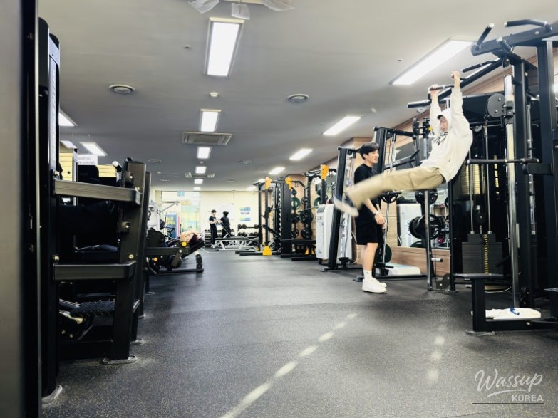 Indoor swimming pool used by citizens at Yeongju National Sports Health Center