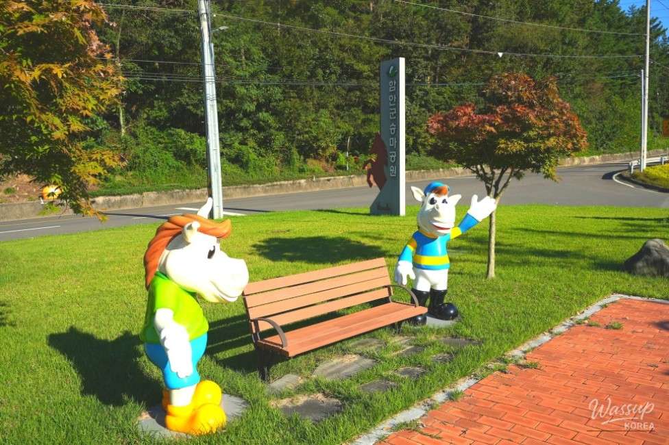 Children interacting with animals in a safe environment